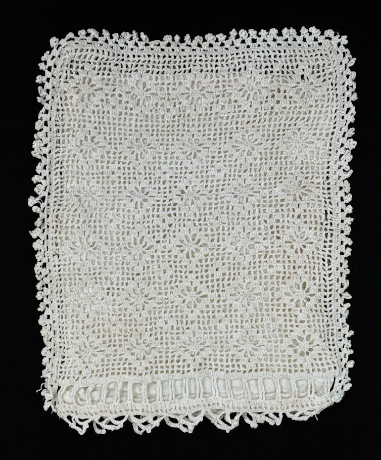 Antique Lace Bag - Flowers