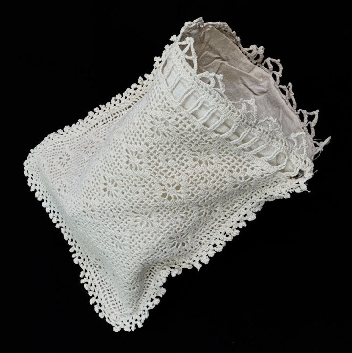 Antique Lace Bag - Flowers