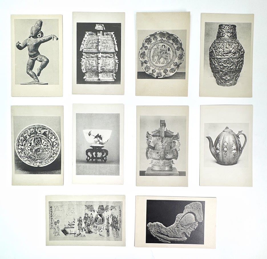 Vintage Gallery Postcard Collage Pack, 10pcs