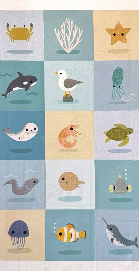 Beyond the Sea Project Bundle with 24" Panel (7 pcs)