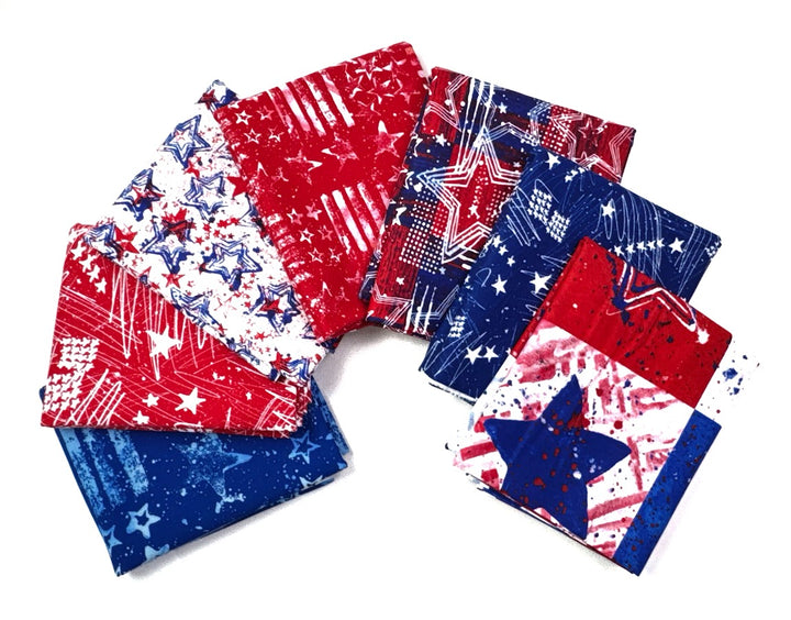 Americana 1/2 Yd Fabric Bundle (7 pcs)