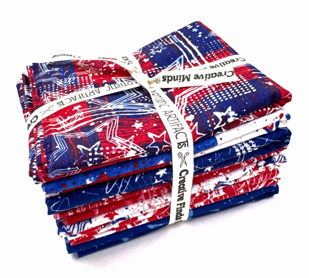 Americana 1/2 Yd Fabric Bundle (7 pcs)