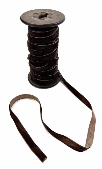 3/8 Inch Velvet Ribbon Deep Brown 3/8 Inch Velvet Ribbon Deep Brown