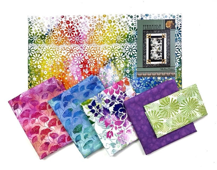 Fernanda Quilt Kit with Felicity Fabrics - Multi colorway Fernanda Beginner Quilt Kit | Felicity Fabrics Multi Colorway