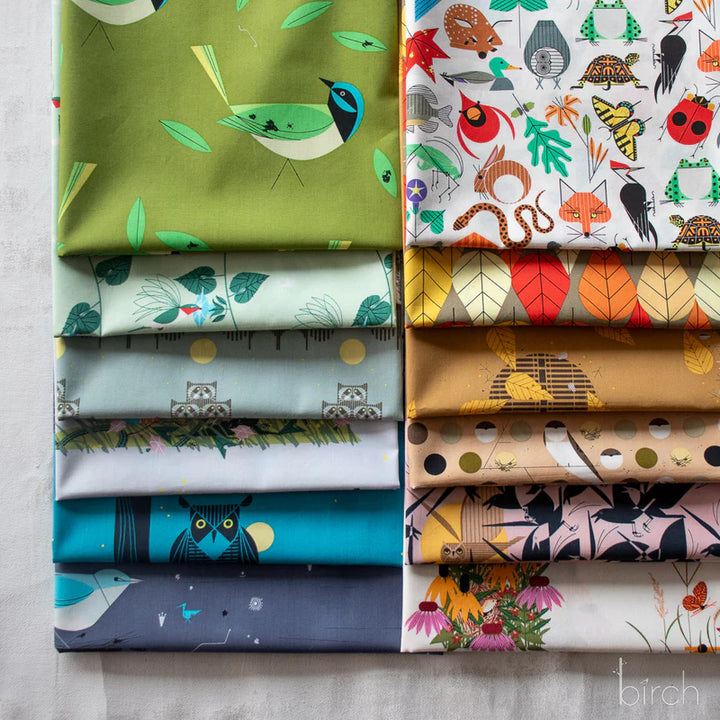 Iconic Vol. 2 by Charley Harper Fat Quarter Fabric Bundle (12 pcs)