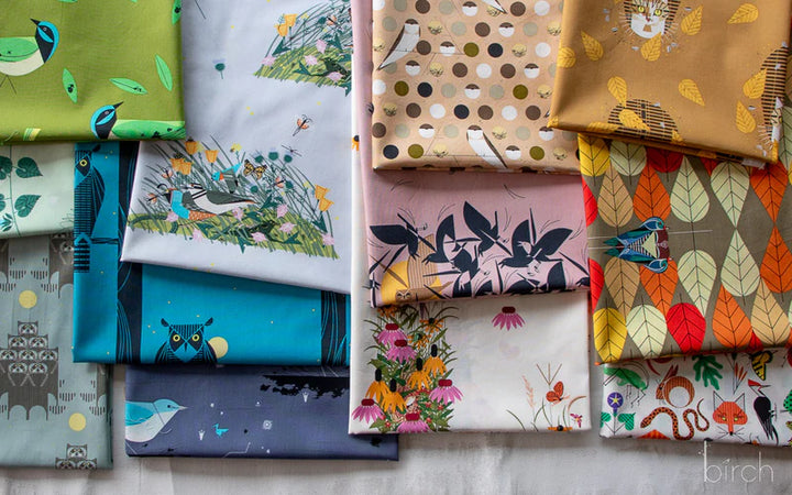 Iconic Vol. 2 by Charley Harper Fat Quarter Fabric Bundle (12 pcs)