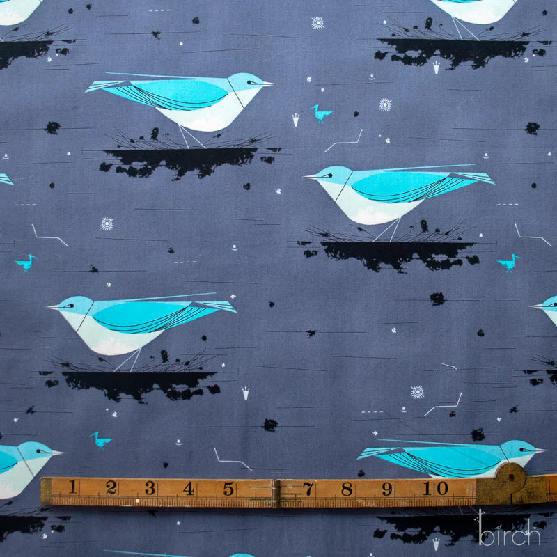 Iconic Vol. 2 by Charley Harper - Iconic Mountain Bluebird