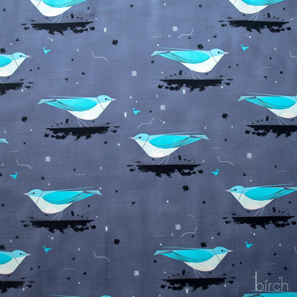 Iconic Vol. 2 by Charley Harper - Iconic Mountain Bluebird
