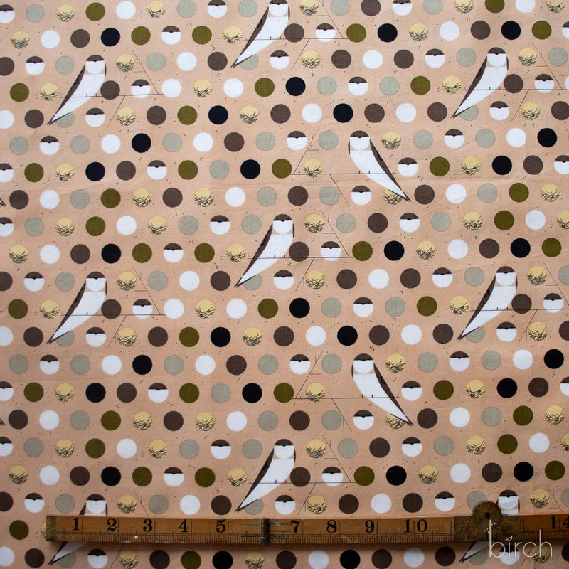 Iconic Vol. 2 by Charley Harper - Bank Swallow Brown