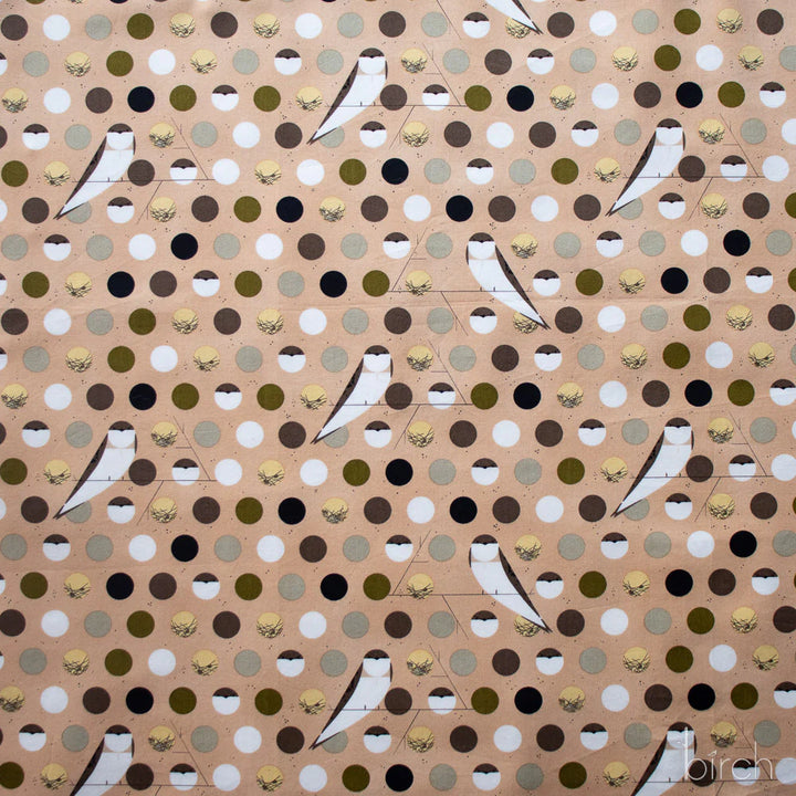 Iconic Vol. 2 by Charley Harper - Bank Swallow Brown