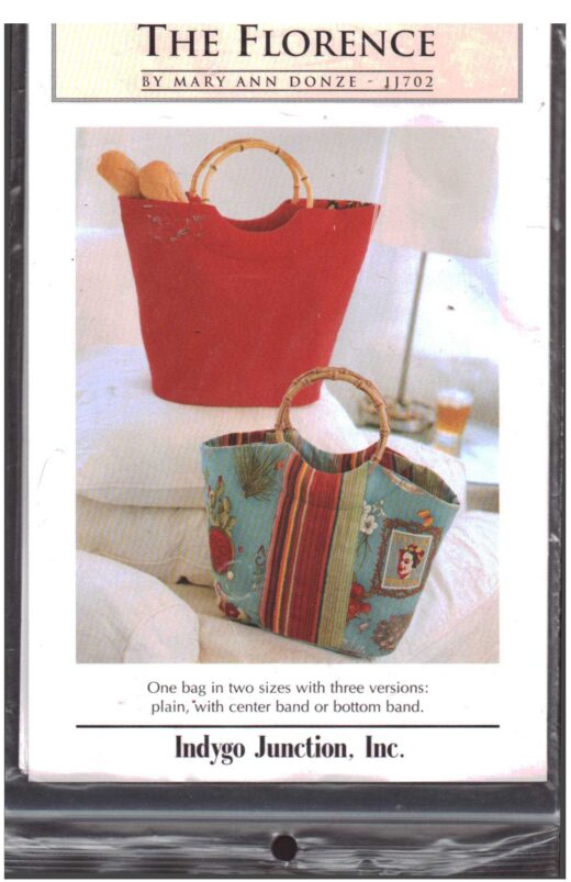 The Florence Bag Pattern by Indygo Junction