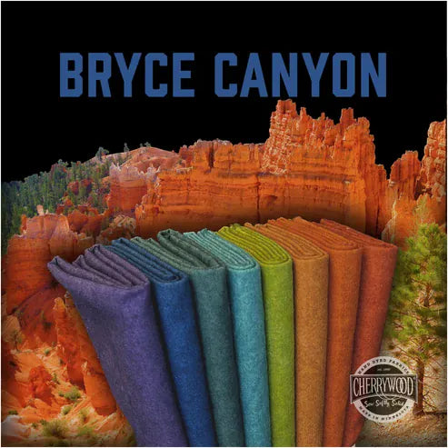Cherrywood Hand-Dyed Cotton Fabric Bryce Canyon Fat Quarter Bundle Cherrywood Hand-Dyed Cotton Fabric Bryce Canyon Fat Quarter Bundle