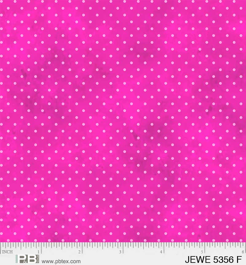 Jewel Tiny Dots, Fuchsia