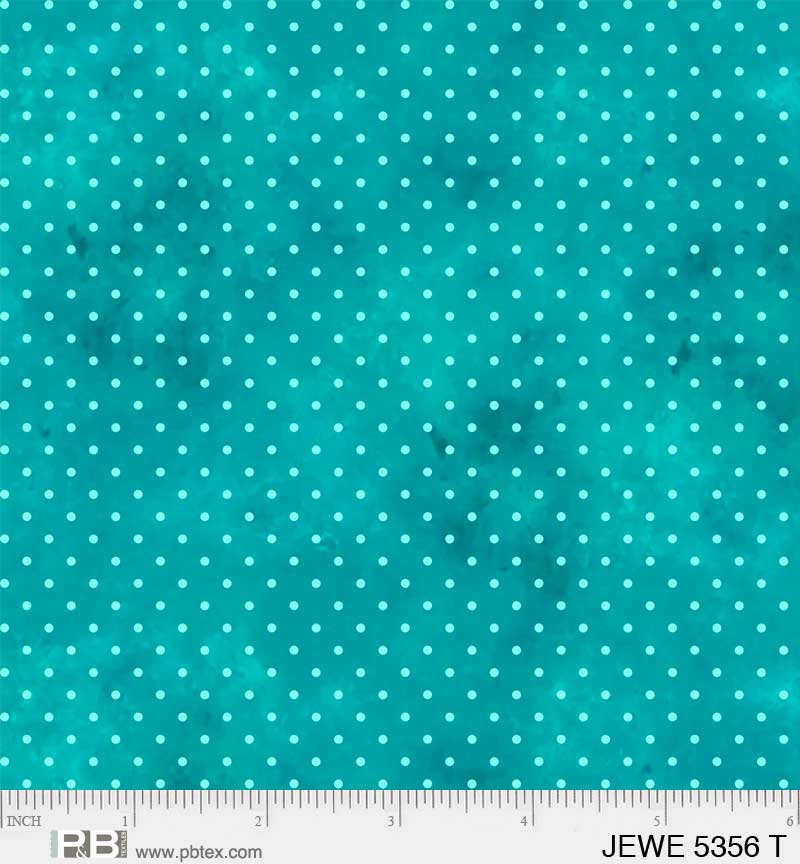 Jewel Tiny Dots, Teal