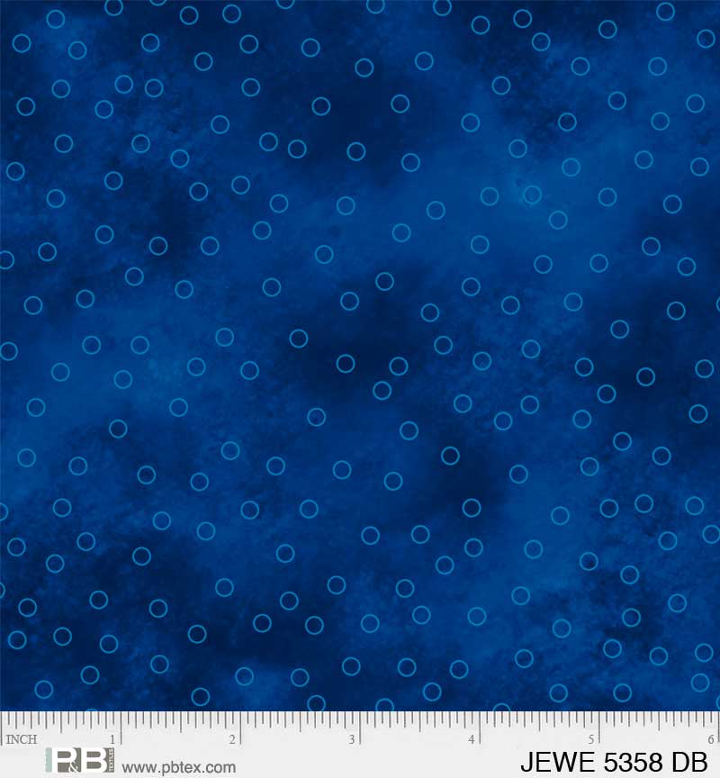 Jewel Bubbles, Dark Blue