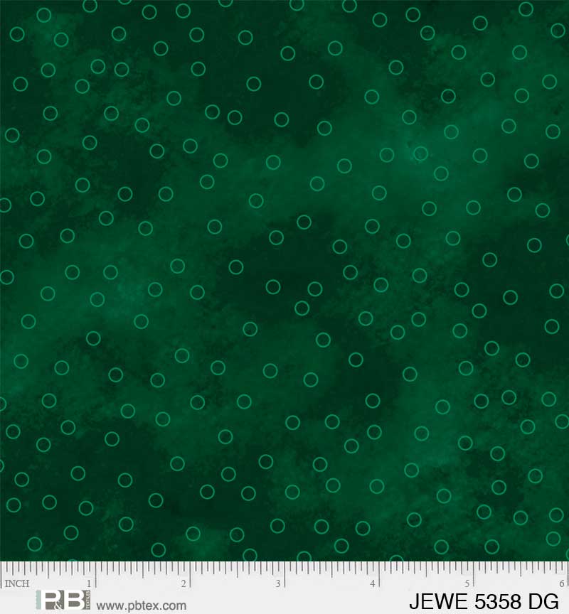 Jewel Bubbles, Dark Green