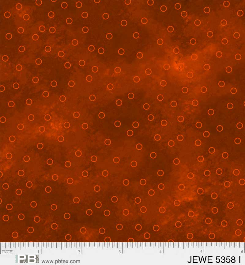 Jewel Bubbles, Dark Orange