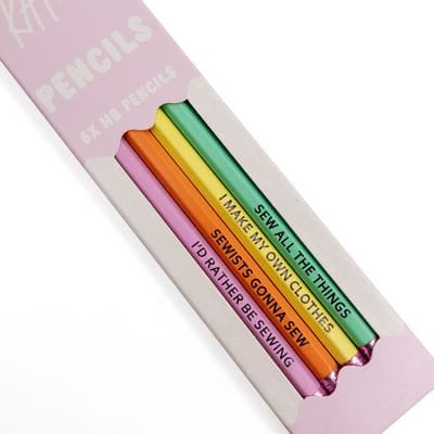 Fabric ID Tape and Sewing Pencils Gift Set Fabric ID Tape and Sewing Pencils Gift Set