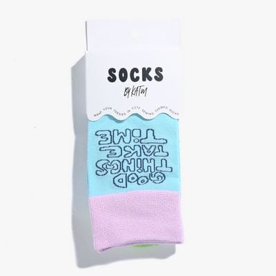 KATM Socks - Good Things Take Time KATM Socks - Good Things Take Time