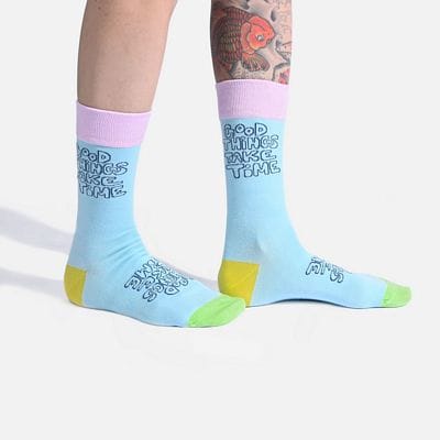KATM Socks - Good Things Take Time KATM Socks - Good Things Take Time