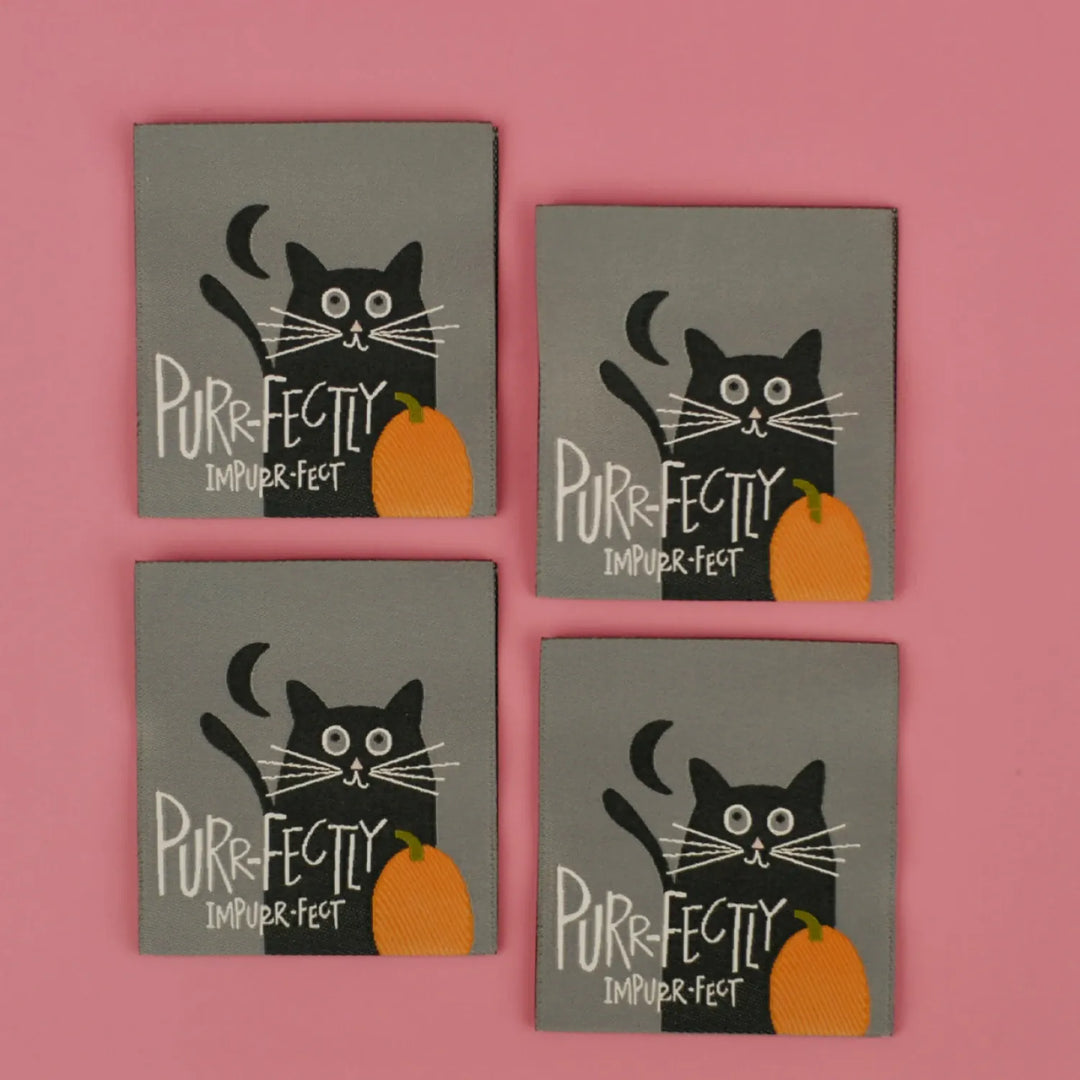 Kati Cupcake Sewing Labels - Purr-fectly Impurr-fect Kati Cupcake Sewing Labels - My Therapy