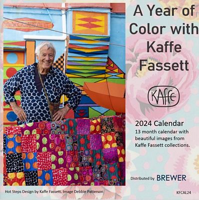 Kaffe Fassett Calendar - A Year of Color 2024