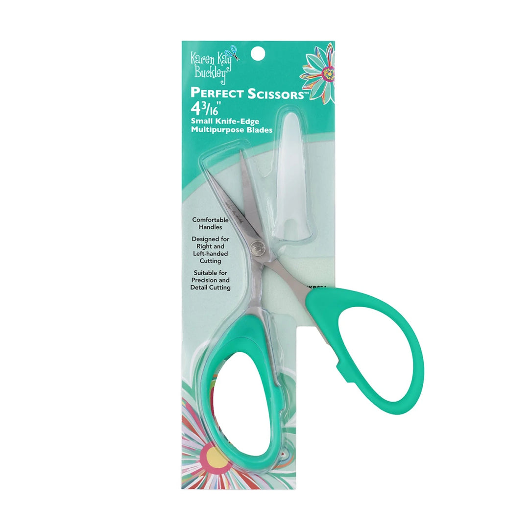 Karen Kay Buckley's Perfect Scissors Teal 4-3/16 in. Small