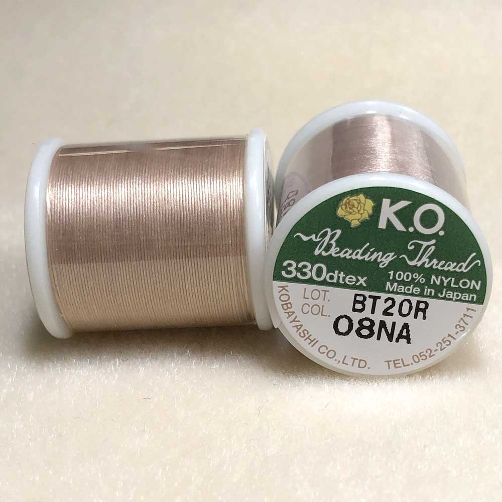 K.O. Beading Thread, Natural (55 yd. spool)