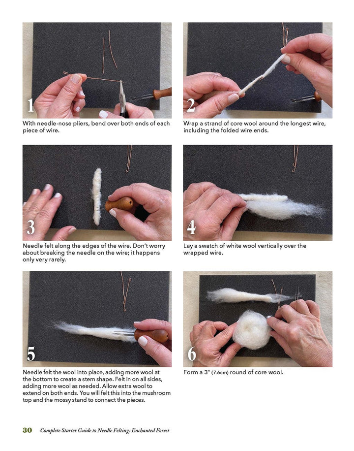 Wrapping Wire & Adding Wool