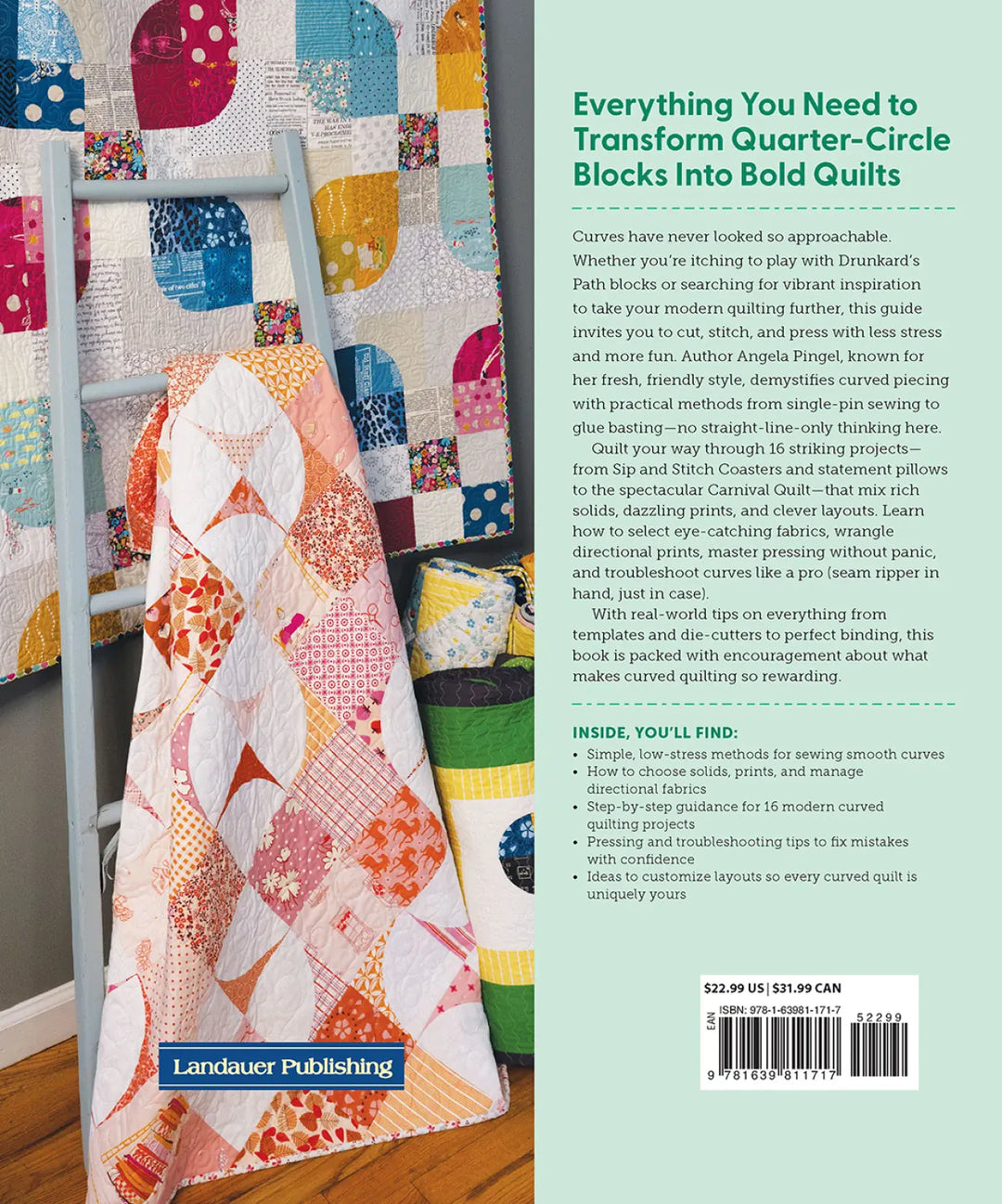 Curved Quilting with Confidence by Angela Pingel Curved Quilting with Confidence by Angela Pingel