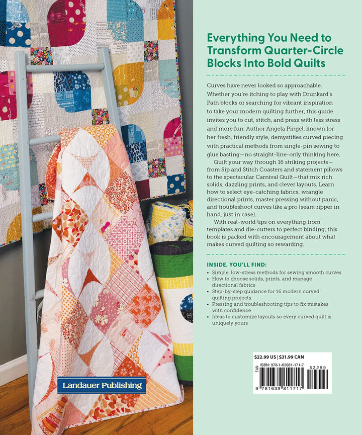 Curved Quilting with Confidence by Angela Pingel Curved Quilting with Confidence by Angela Pingel