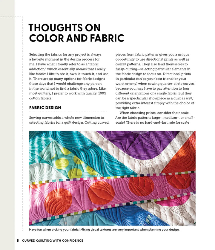 Curved Quilting with Confidence by Angela Pingel Curved Quilting with Confidence by Angela Pingel