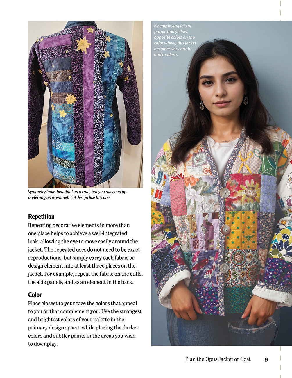 Sewing Quilted Patchwork Jackets by Rae Cumbie and Carrie Emerson