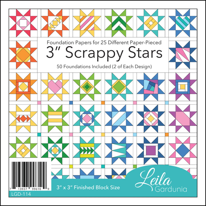 Scrappy Stars Foundation Papers 3in