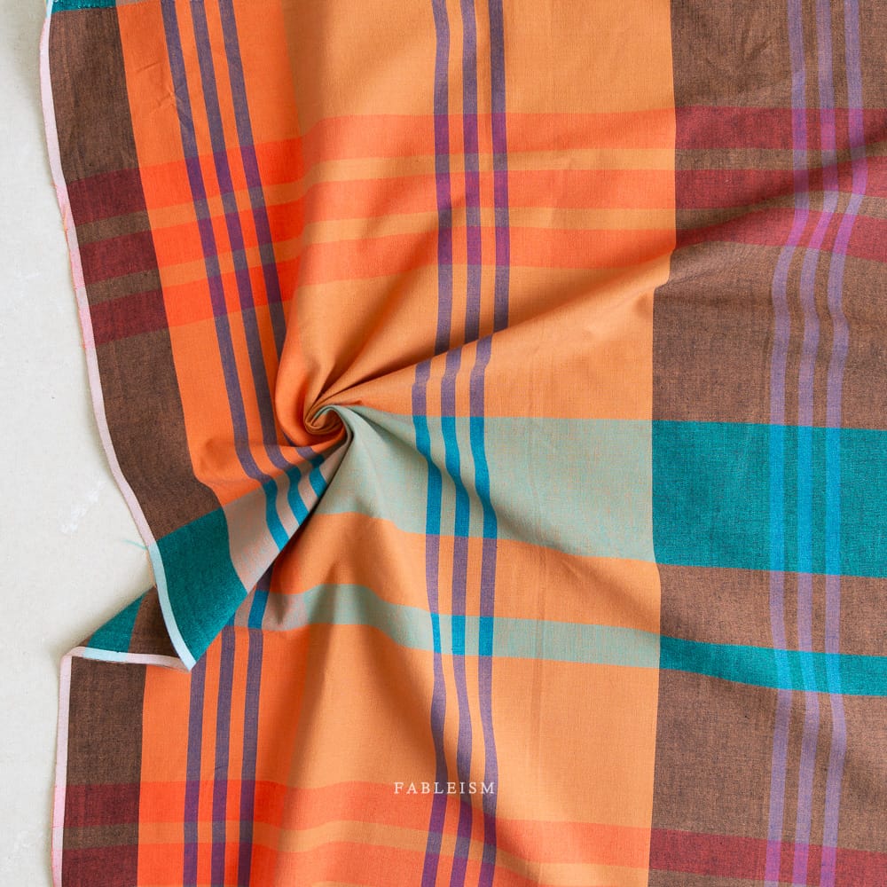 Lumiere - House Dress, Yosemite Lumiere - House Dress, Yosemite | Fableism Cotton Fabric