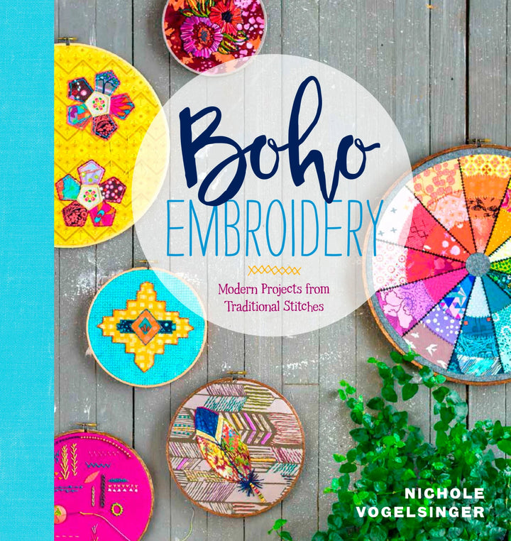 Boho Embroidery by Nichole Vogelsinger