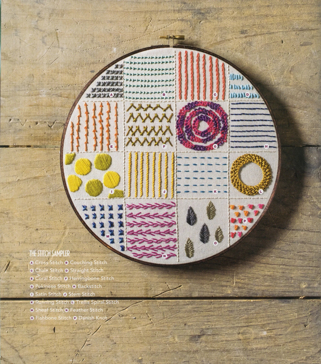 Boho Embroidery by Nichole Vogelsinger