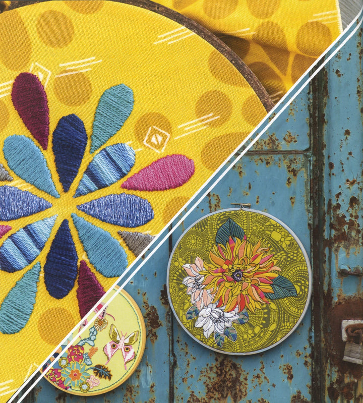 Boho Embroidery by Nichole Vogelsinger