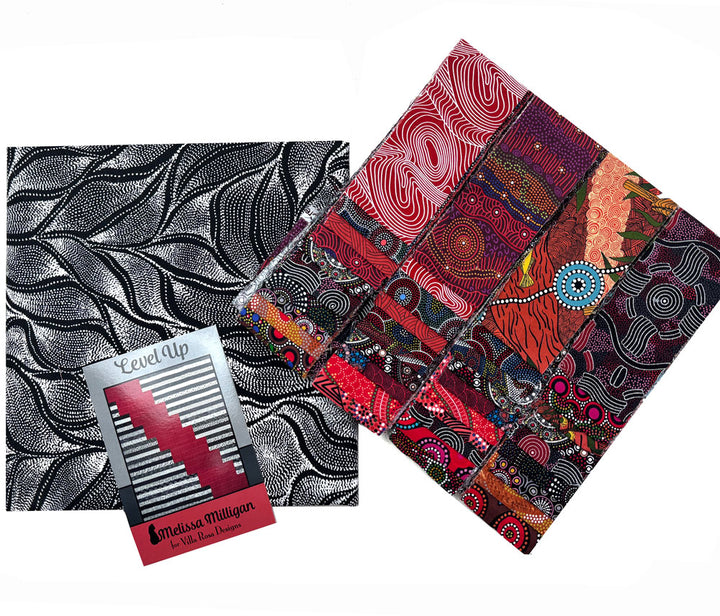 Level Up Quilt Kit with Australian fabrics