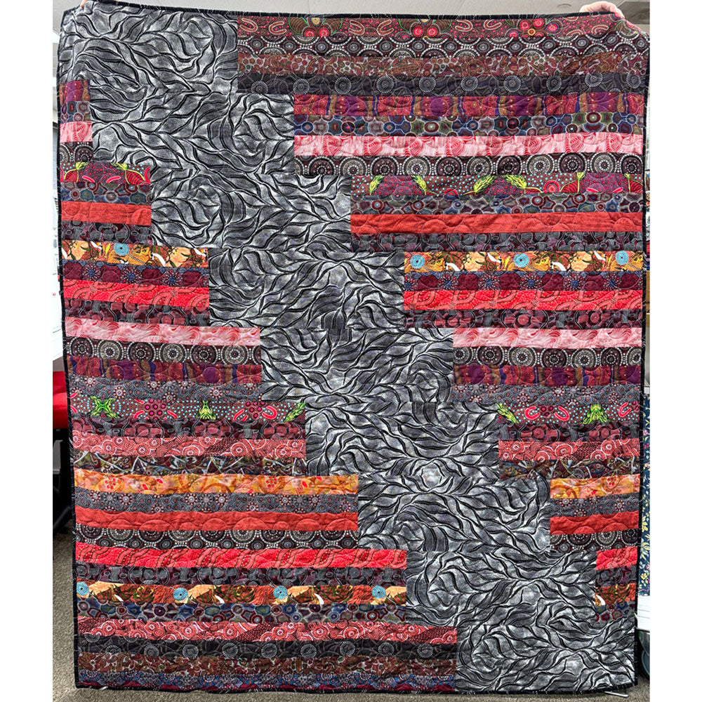 Level Up Quilt Kit with Australian fabrics