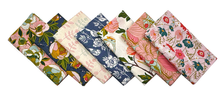 Lush Life by by Monaluna Fat Quarter Fabric Bundle (7 pcs)