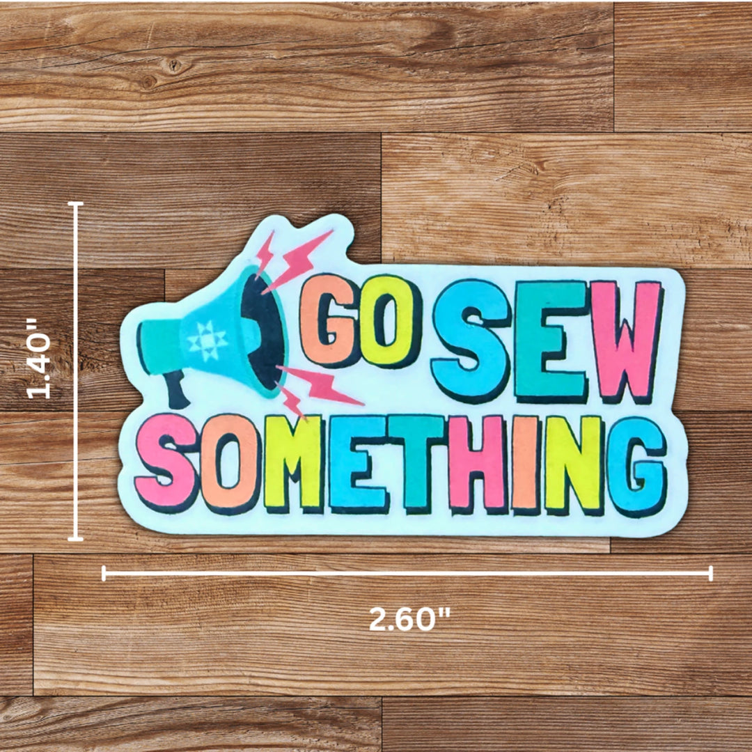 Go Sew Something Sticker 4pk