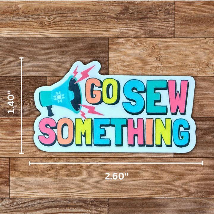 Go Sew Something Sticker 4pk