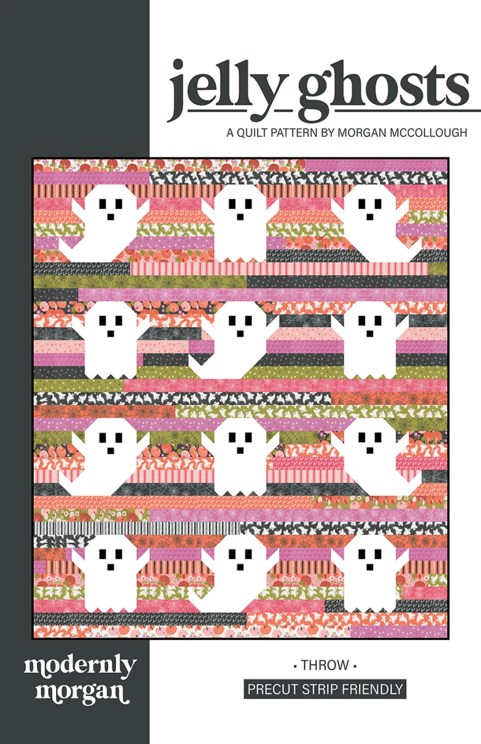 Jelly Ghosts Quilt Kit with Enshadow Collection