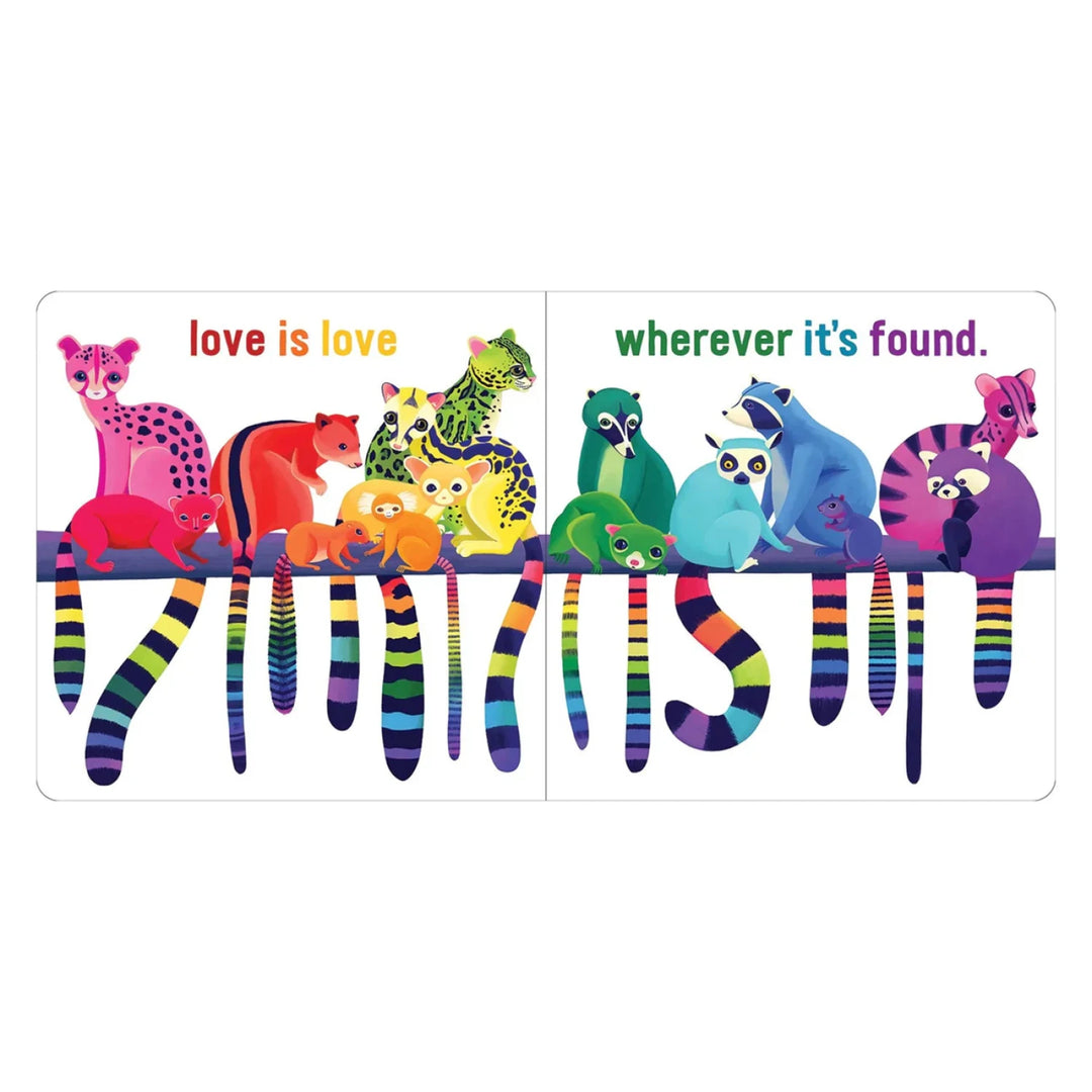 Love in the Wild Board Book by Katy Tanis