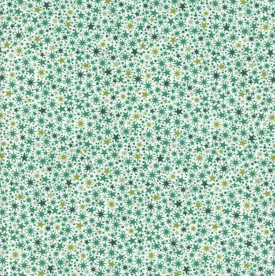 The Nutcracker by Makower UK - Twinkle, Cream and Green