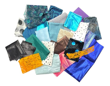 Shiny Mermaid Fabrics Scrap Pack | Artistic Artifacts
