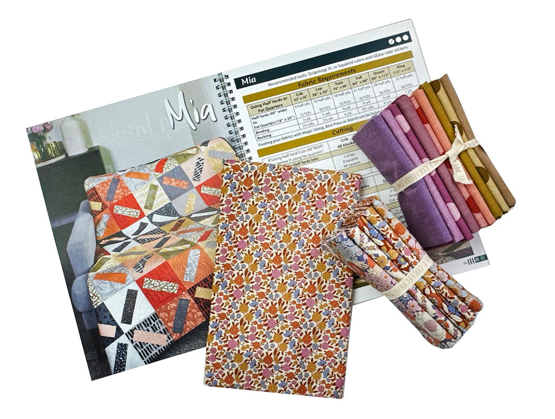 Mia Quilt with Tilda Wallflower & Chambray