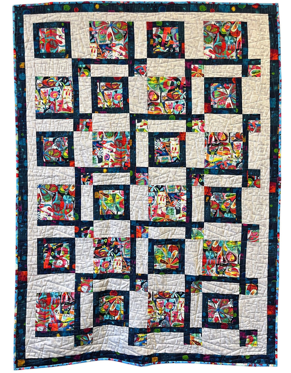 Modern Art Quilt Kit