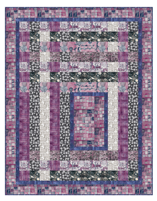 Modern Weave Quilt Kit with Into Focus Modern Weave Quilt Kit with Into Focus | 57x73 Top & Binding